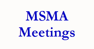 MSMA
Meetings