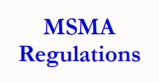 MSMA
Regulations